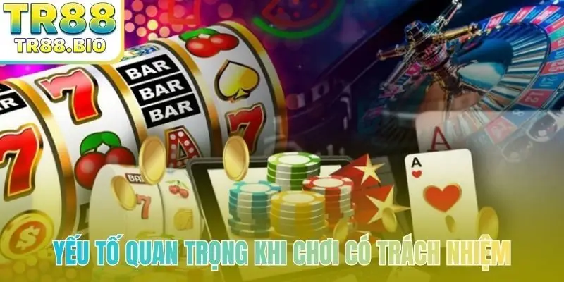 Yếu tố quan trọng khi chơi có trách nhiệm